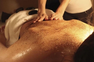 Brown sugar body scrub      